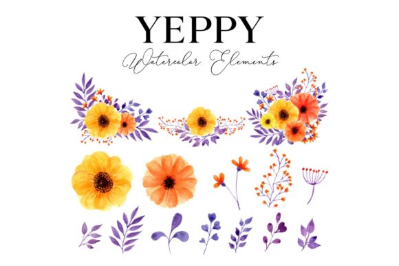 Download Yeppy Floral Element - Element Collection