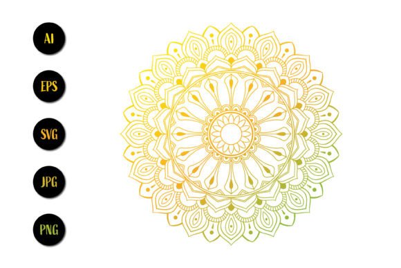 Download Gradient Mandala Circular Pattern - Circular pattern Collection