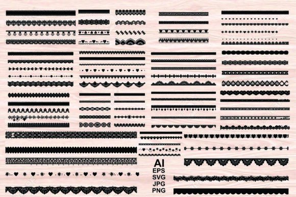 Download Trim Lace Pattern Set - Lace Collection