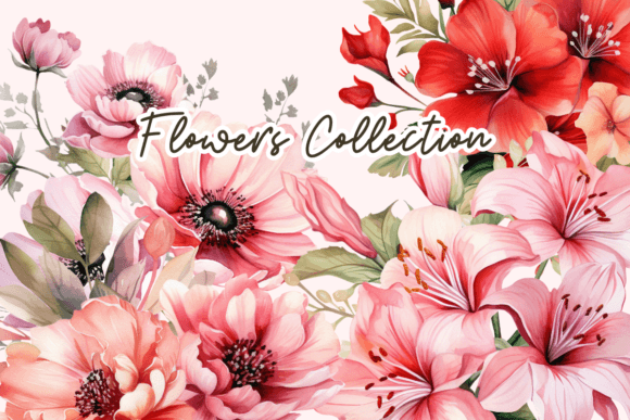 Download Petals Watercolor Lush Floral Collection - Petal Collection